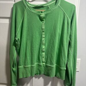 Tommy Hilfiger Vibrant Green Button up